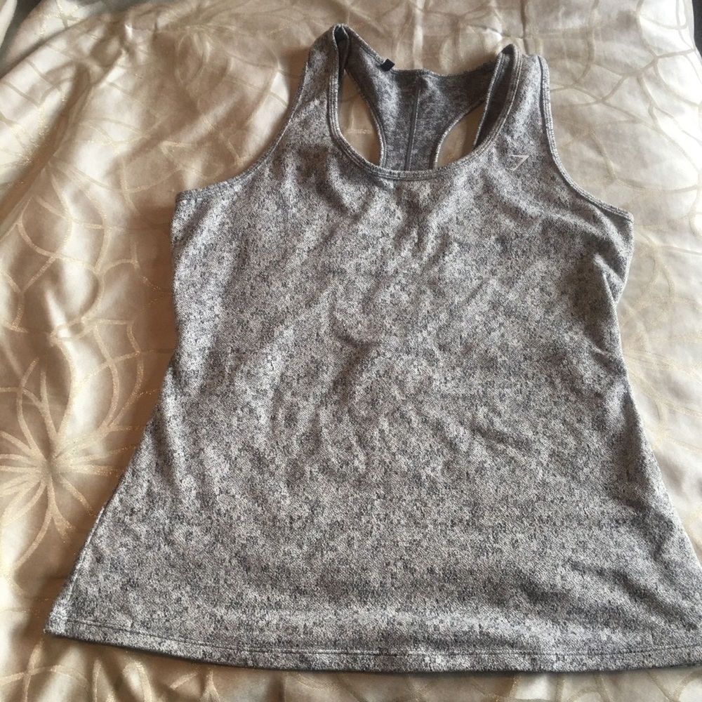 Gymshark gray workout shirt